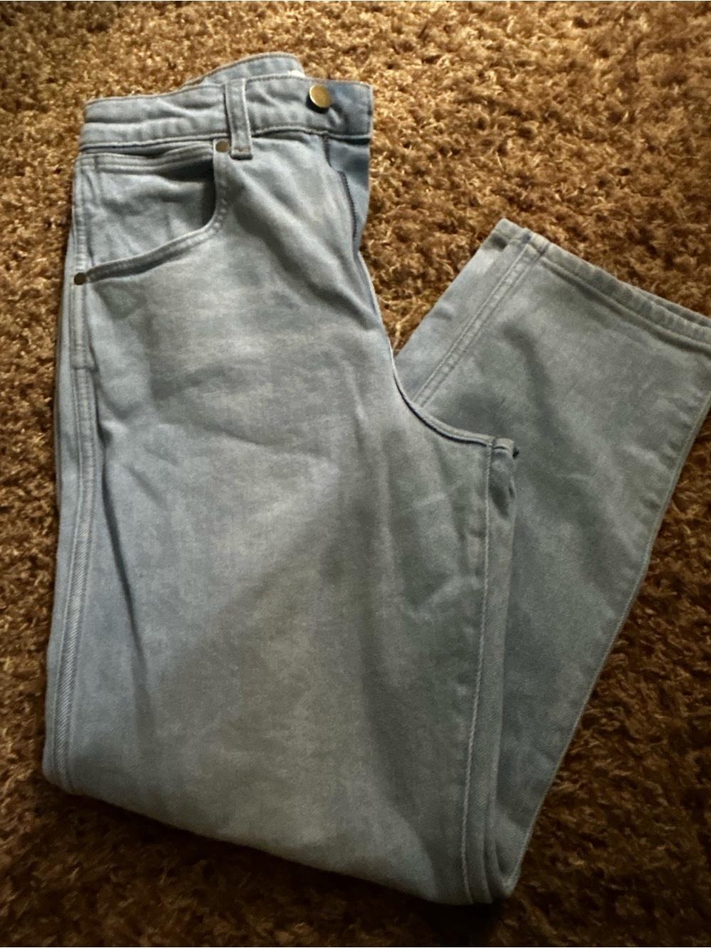 Wrangler Women’s Pale Blue Mom Jean